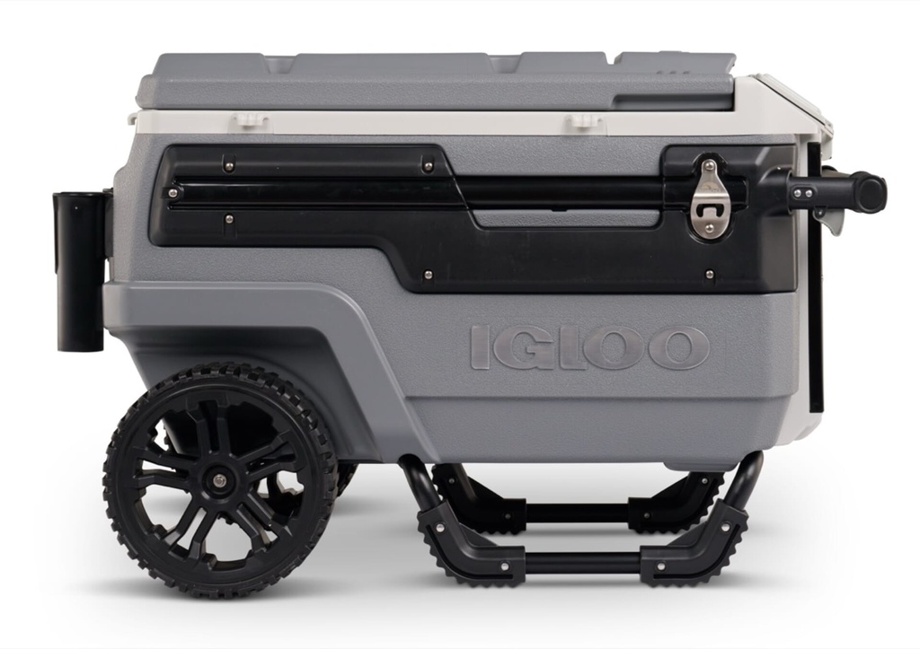 [00034705] IGLOO-Trailmate® Journey 70 Qt Cooler Box - Gray/Black Image 