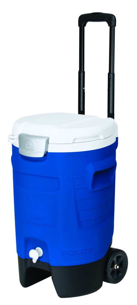 [00042115] IGLOO-Sport 5 Gallon Roller Water Jug - Majestic Blue Image 