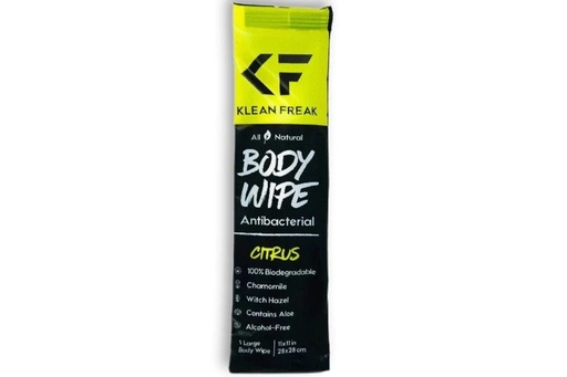Klean Freak - Body Wipes - 100 Pack - Citrus