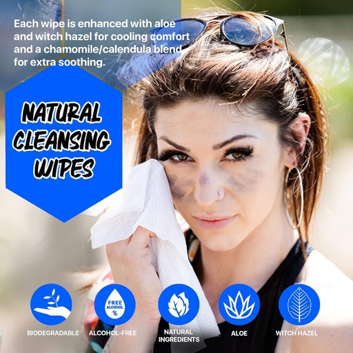 Klean Freak - Body Wipes - 100 Pack - Coconut