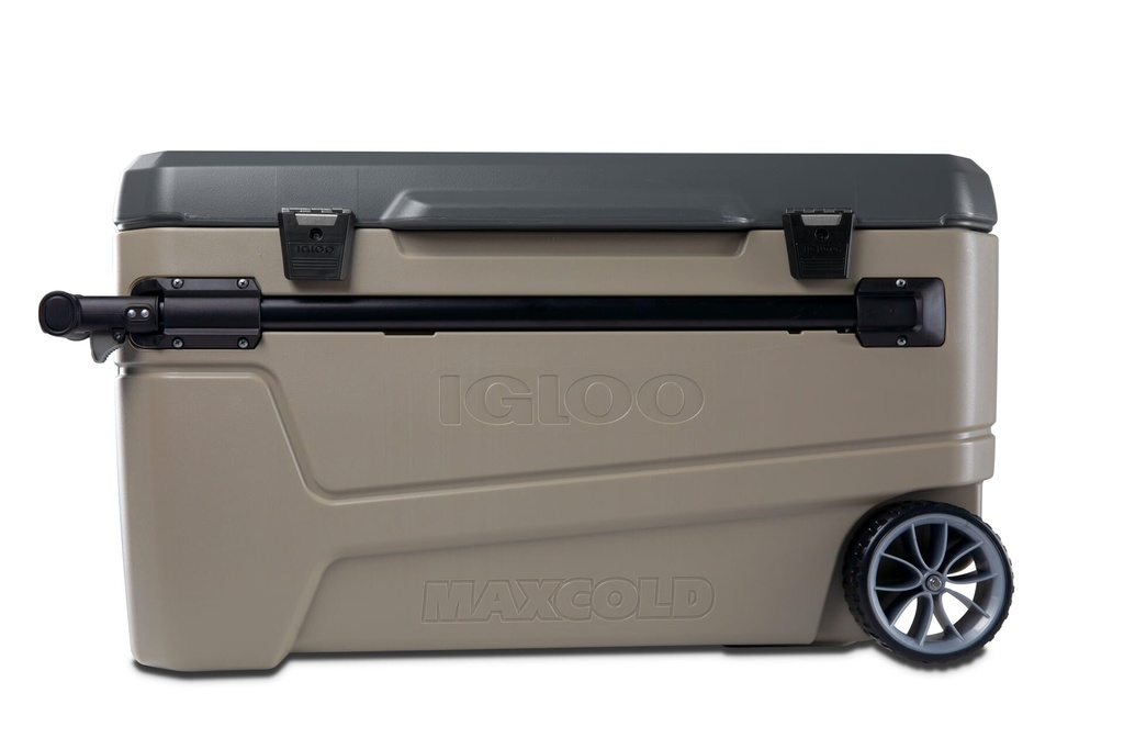 [00034686] IGLOO-Sportsman Sunset Glide 110 Cooler Box - Sandstone / Carbonite Image 