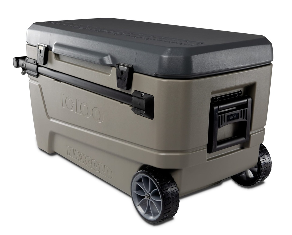 [00034686] IGLOO-Sportsman Sunset Glide 110 Cooler Box - Sandstone / Carbonite Image 