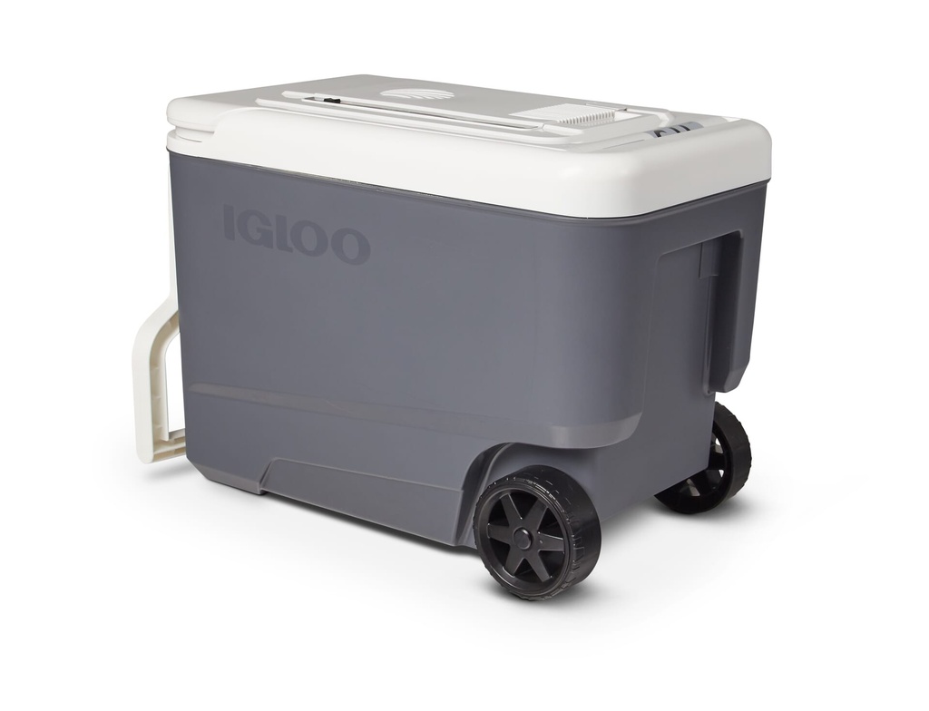 [00040391] IGLOO-Versatemp™ 35 Qt Wheeled Electric Cooler Box - Carbonite  Image 