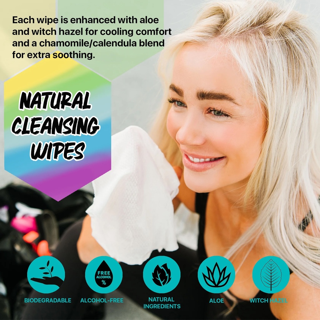 [SSLG01] Klean Freak - Body Wipes - Single Sachet - Lemon Grasss/Citronella Image 