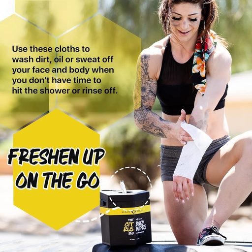 Klean Freak - Body Wipes - The Filler - Citrus