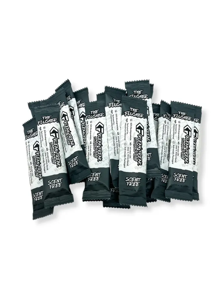 [FSSF01] Klean Freak - The Flusher Wipes - Single Sachet - Scent Free Image 