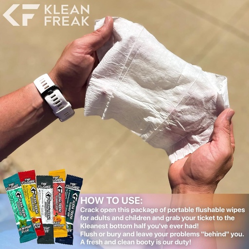Klean Freak - The Flusher - 100 Pack Georgia Peach