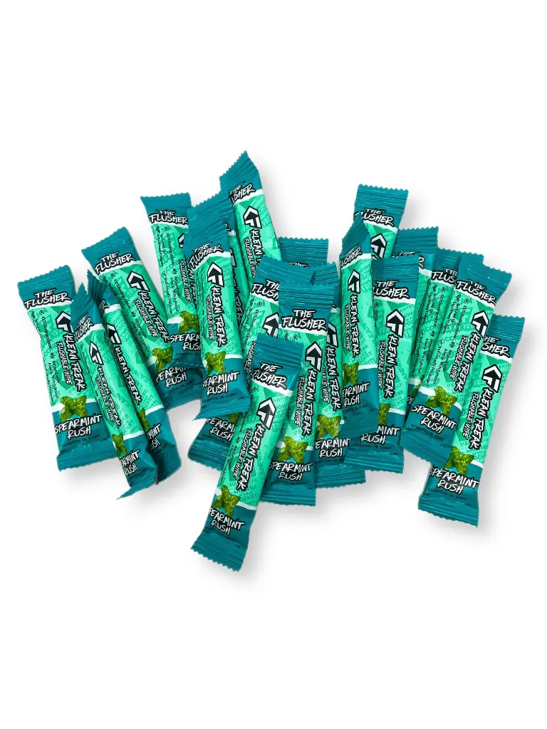 [FHSR10] Klean Freak - The Flusher wipes - 100 Pack Spearmint Rush Image 