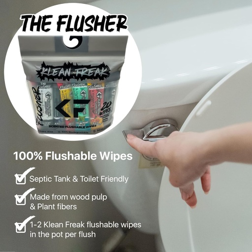 Klean Freak - The Flusher - 20 Pack - Juicy Grapefruit