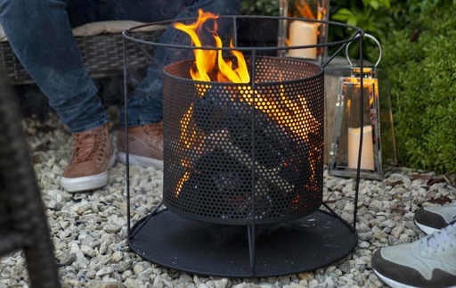 La Hacienda - Kora Perforated Firebasket 