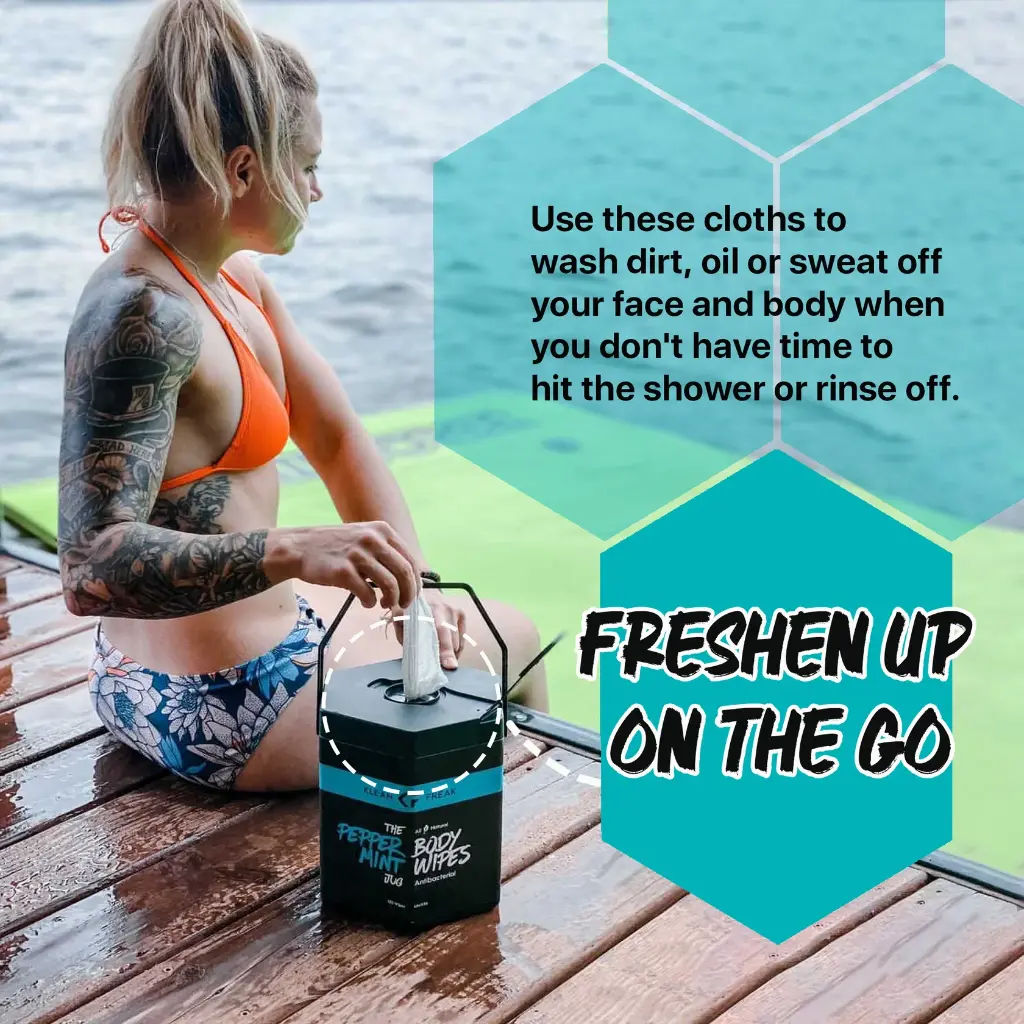 [TJLV01] Klean Freak Body Wipes - The Jug - Lavender Image 
