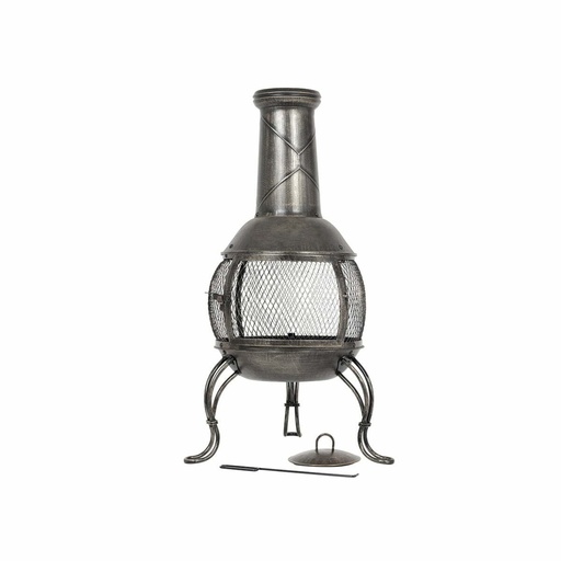 La Hacienda - Leon Mesh Steel Chimenea Large