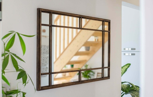 La Hacienda - Milano Gold Rectangle Mirror