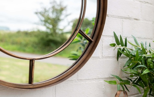 La Hacienda - Valencia Gold Round Mirror