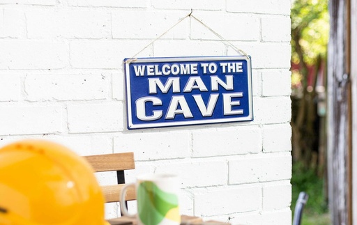 La Hacienda - Welcome to the Man Cave Wall Sign