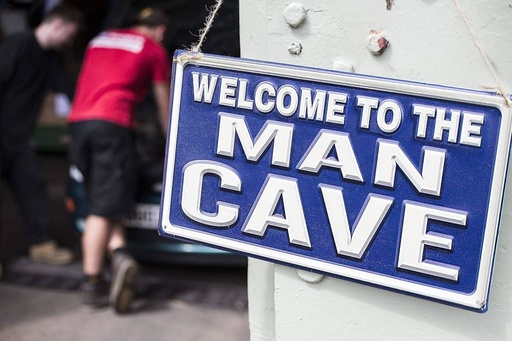 La Hacienda - Welcome to the Man Cave Wall Sign