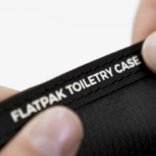 Matador - FlatPak Zipper Toiletry Case - Charcoal - DISC