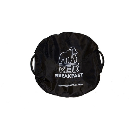 Red  Gorilla - Tubcovers - Medium Black Breakfast/Dinner Covers