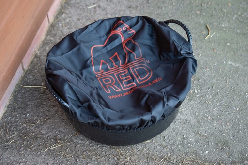 Red  Gorilla - Tubcovers - Medium Black Cover
