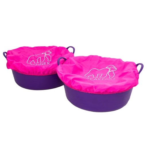 Red  Gorilla - Tubcovers - Medium Pink Breakfast/ Dinner Covers