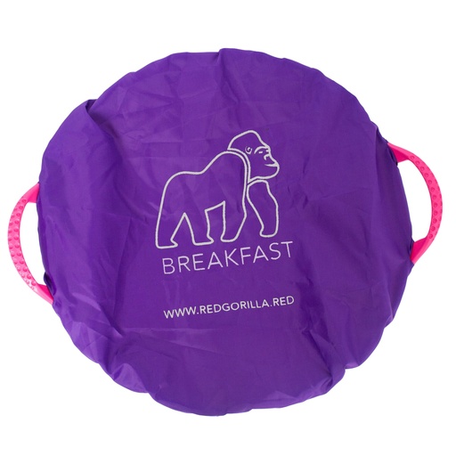 Red  Gorilla - Tubcovers - Medium Purple Breakfast/ Dinner Covers
