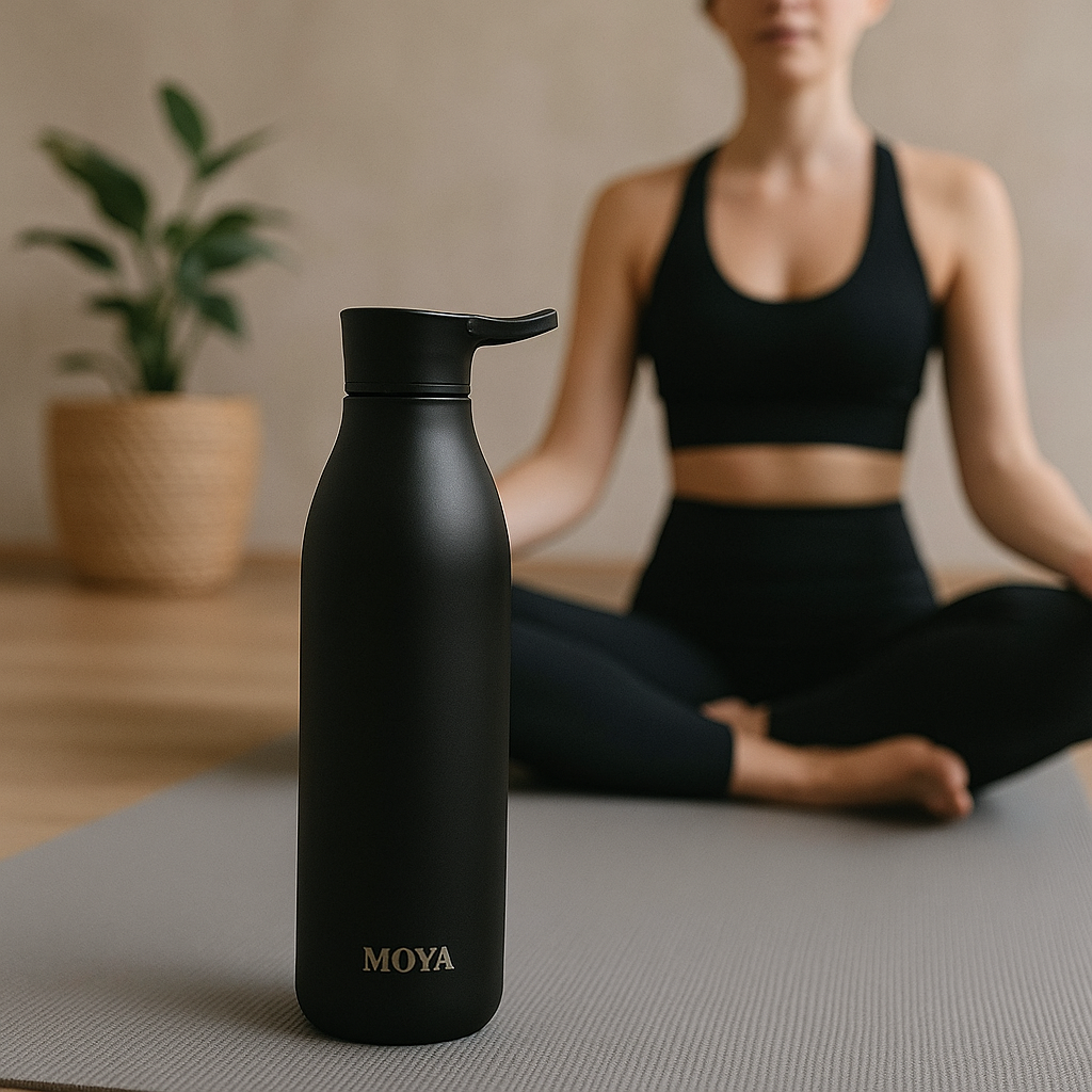 [S4604V-18] Moya Sustainable "Blue Lagoon" 460ml Black Image 
