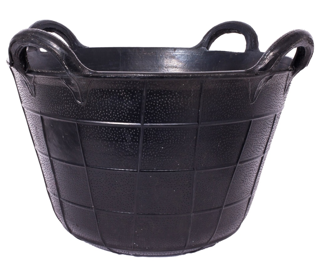 [C3] Red  Gorilla - Tyre Rubber Baskets & Skips - Four Handled Image 