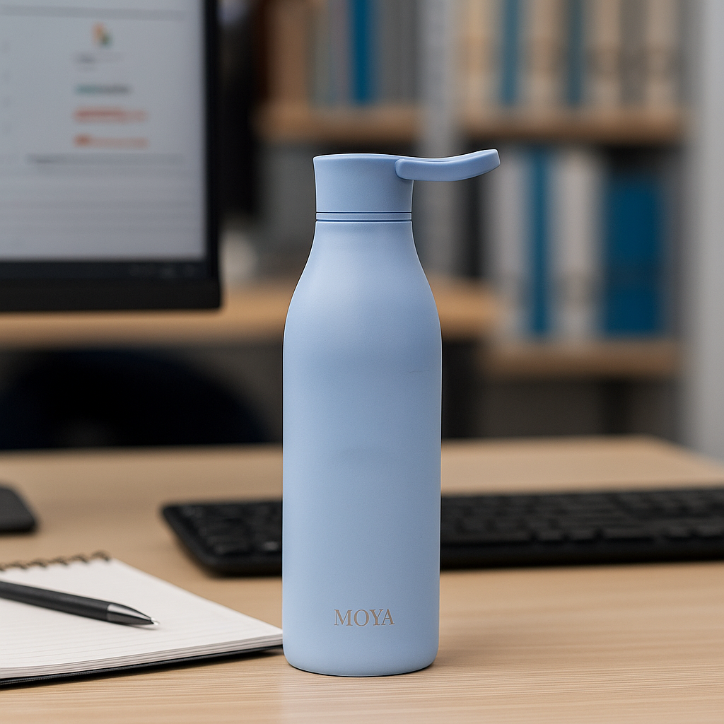 [S4604V-14] Moya Sustainable "Blue Lagoon" 460ml Powder Blue Image 