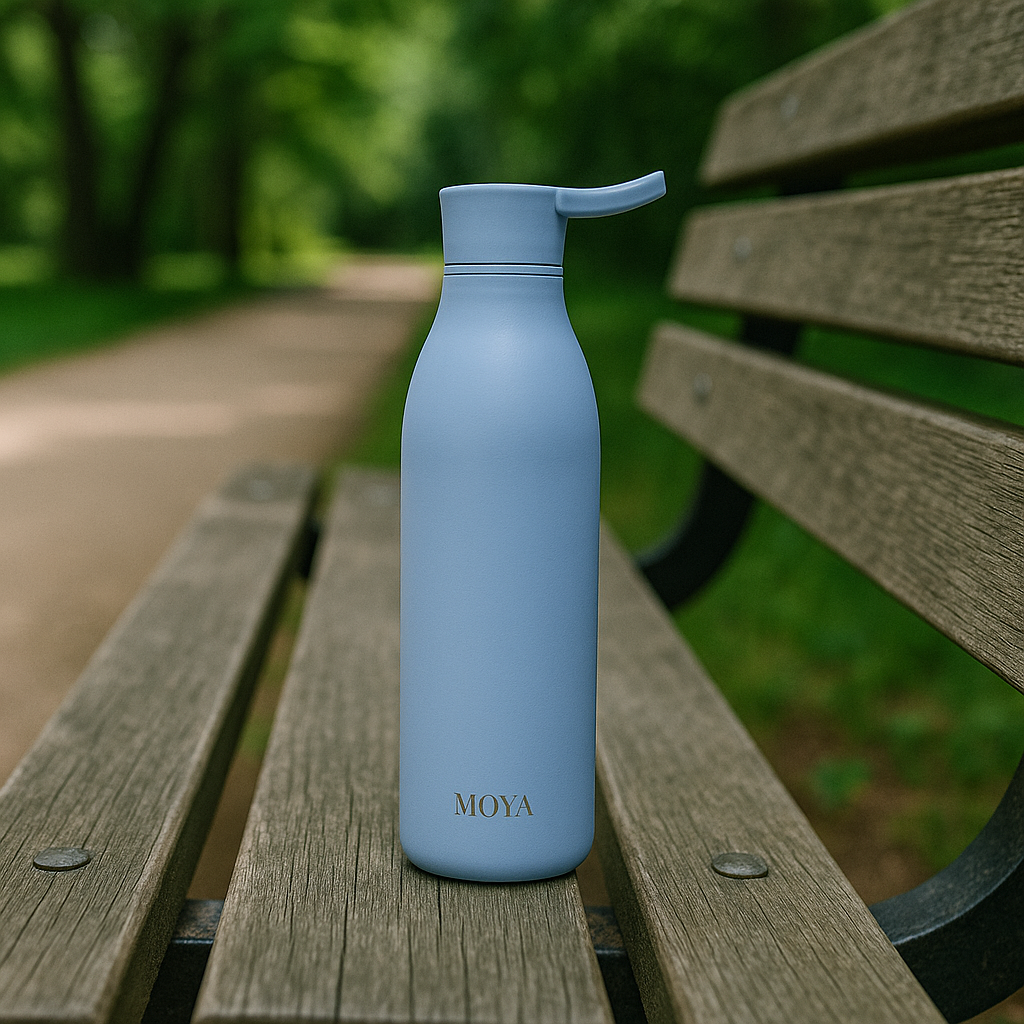 [S4604V-14] Moya Sustainable "Blue Lagoon" 460ml Powder Blue Image 