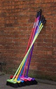 [SP.GRBR/P] Red Gorilla - 50cm Gorilla Broom - 50cm broom head and Handle Purple Image 