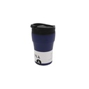 [HV133-BN-19] Moya "Low Tide" 250ml Travel Coffee Mug Black/Navy Image 