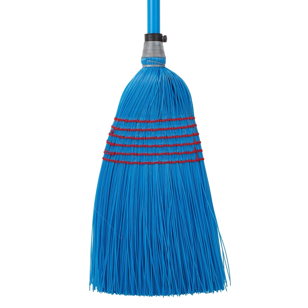[SP.DELUXE.LGE/BL] Red Gorilla - Deluxe Brooms - Deluxe Corn Broom Large Blue Image 