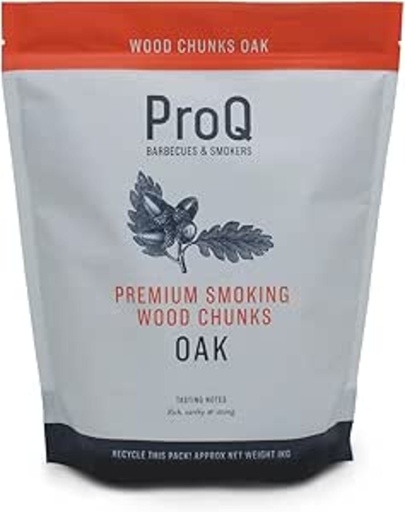 ProQ Smoking Wood Chunks - Oak - Bag (1kg)