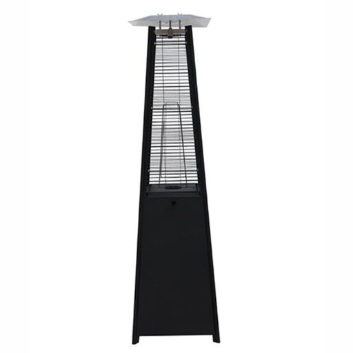Pyramid Style Gas Patio Heater In Black
