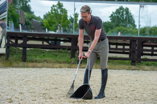 Red  Gorilla - Tidee Companion Set - Black (Tidee + Rake + Broom)