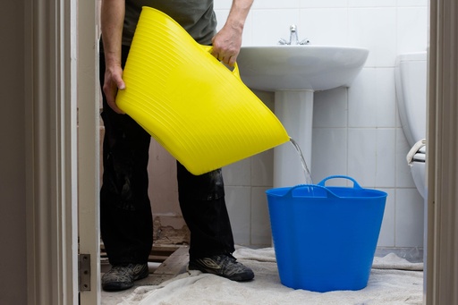 Red  Gorilla -  Tubs & Recycled Black Tubs - Large 38L Blue