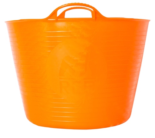 Red  Gorilla -  Tubs & Recycled Black Tubs - Large 38L Orange
