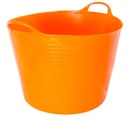 [SP42O] Red  Gorilla -  Tubs & Recycled Black Tubs - Large 38L Orange Image 