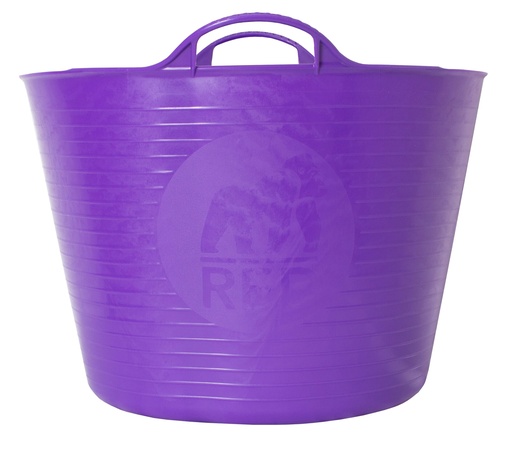 Red  Gorilla -  Tubs & Recycled Black Tubs - Large 38L Purple