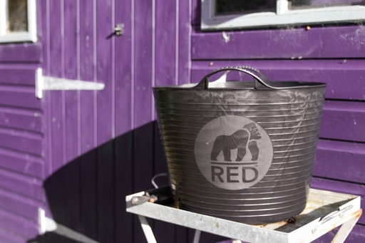 Red  Gorilla -  Tubs & Recycled Black Tubs - 14L Black