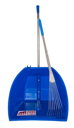 Red  Gorilla - Big Tidee & Long Metal Rake - Blue (Big Tidee + Long Rake)