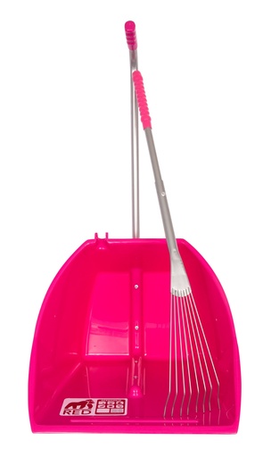 Red  Gorilla - Big Tidee & Long Metal Rake - Pink (Big Tidee + Long Rake)