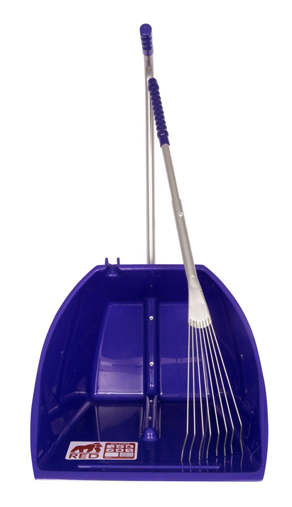 [TD700.P] Red  Gorilla - Big Tidee & Long Metal Rake - Purple (Big Tidee + Long Rake) Image 