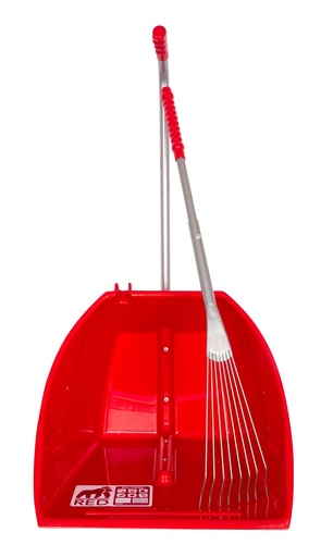 Red  Gorilla - Big Tidee & Long Metal Rake - Red (Big Tidee + Long Rake)