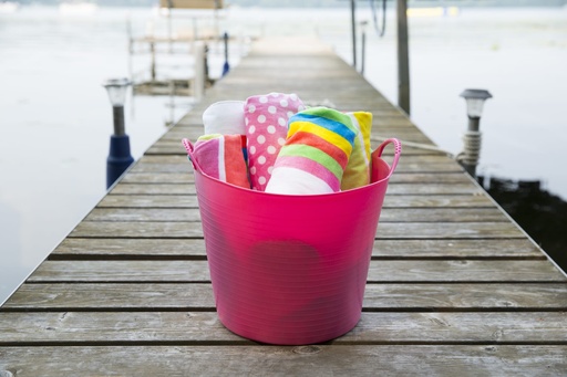 Red  Gorilla -  Tubs & Recycled Black Tubs - Medium 26L Pink