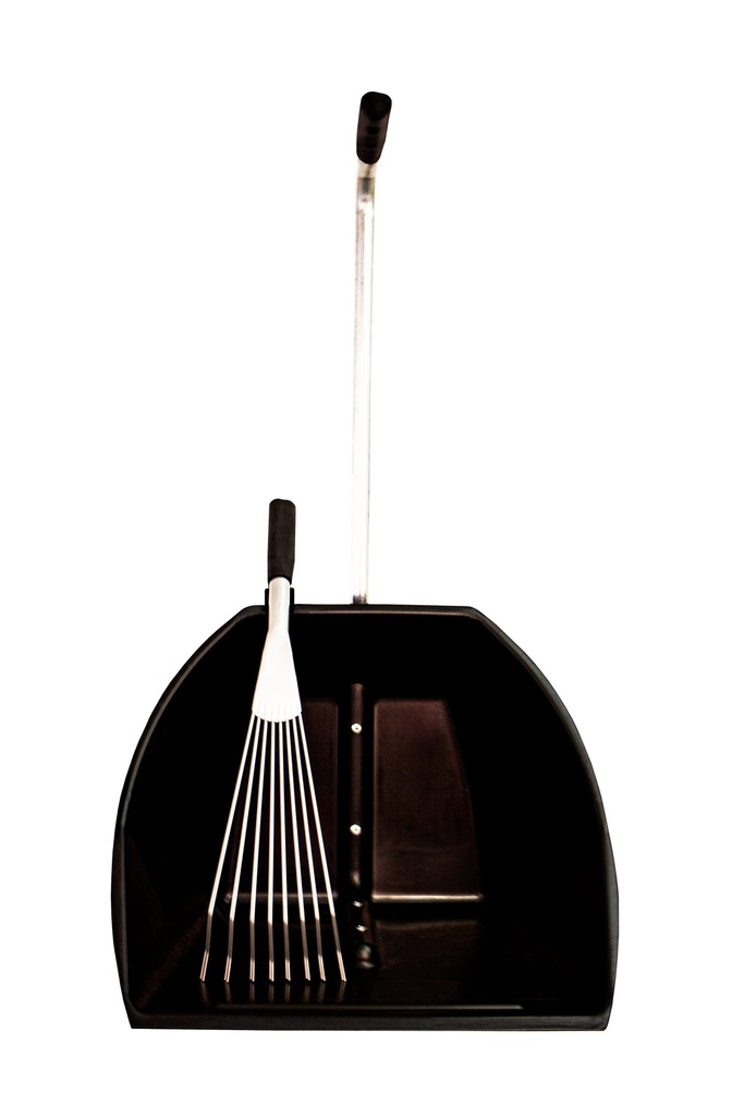 [TD600.BK] Red  Gorilla - Big Tidee & Short Metal Rake - Black (Big Tidee + Rake) Image 
