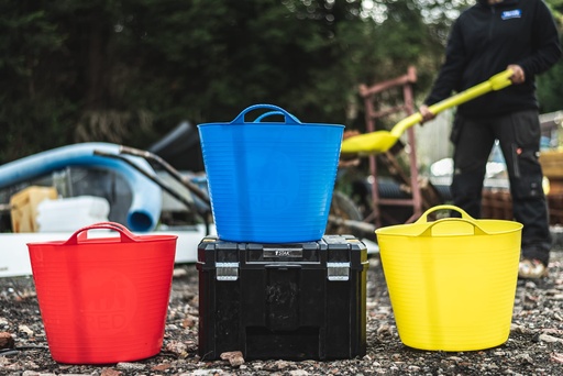 Red  Gorilla -  Tubs & Recycled Black Tubs - Medium 26L Yellow