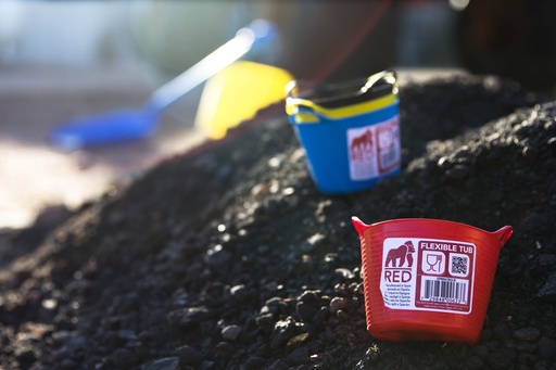 Red  Gorilla -  Tubs & Recycled Black Tubs - Micro Blue