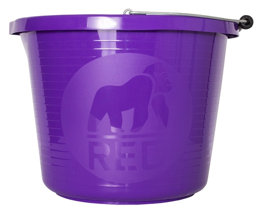 Red  Gorilla - Premium Buckets - Premium Purple Bucket