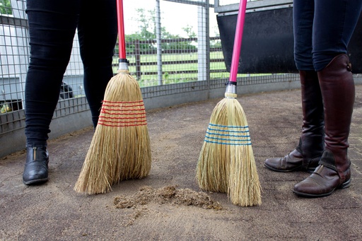 Red  Gorilla - Corn Brooms - Large (NEW 120CM HANDLE PINK)